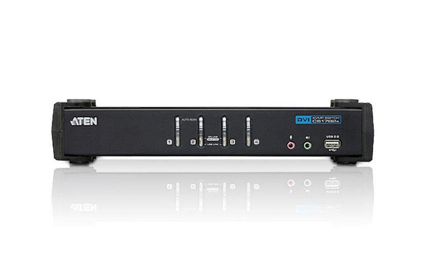 Aten CS1764A: DVI KVM Switch, 4Port - eShoppen GmbH