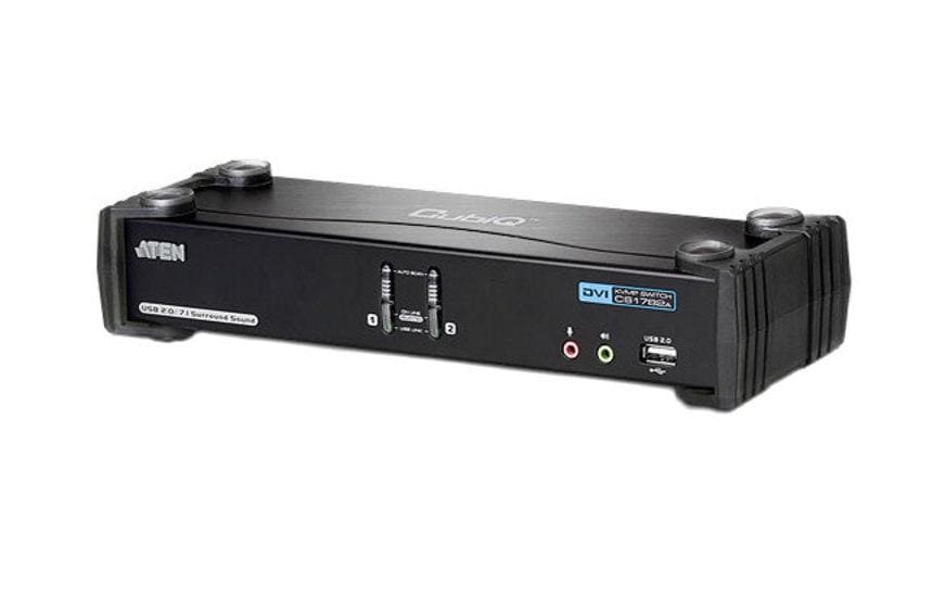 Aten CS1782A: DVI KVM Switch, 2 Port - eShoppen GmbH