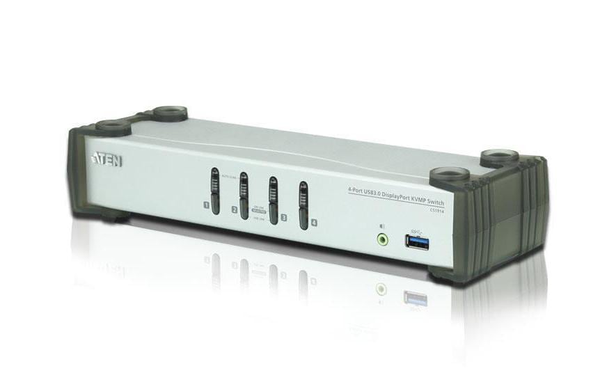 Aten CS1914: DP KVM Switch, 4 Port - eShoppen GmbH