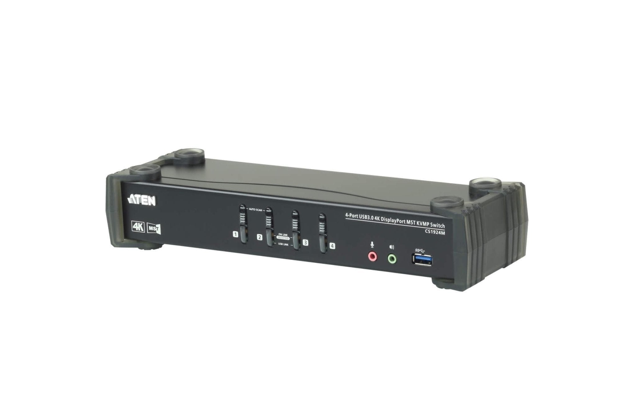 Aten CS1924M: DP KVM Switch, 4 Port - eShoppen GmbH