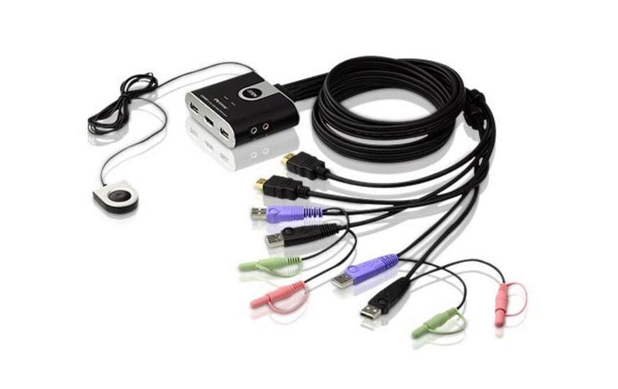 Aten CS692: HDMI KVM Switch, 2Port, Audio - eShoppen GmbH