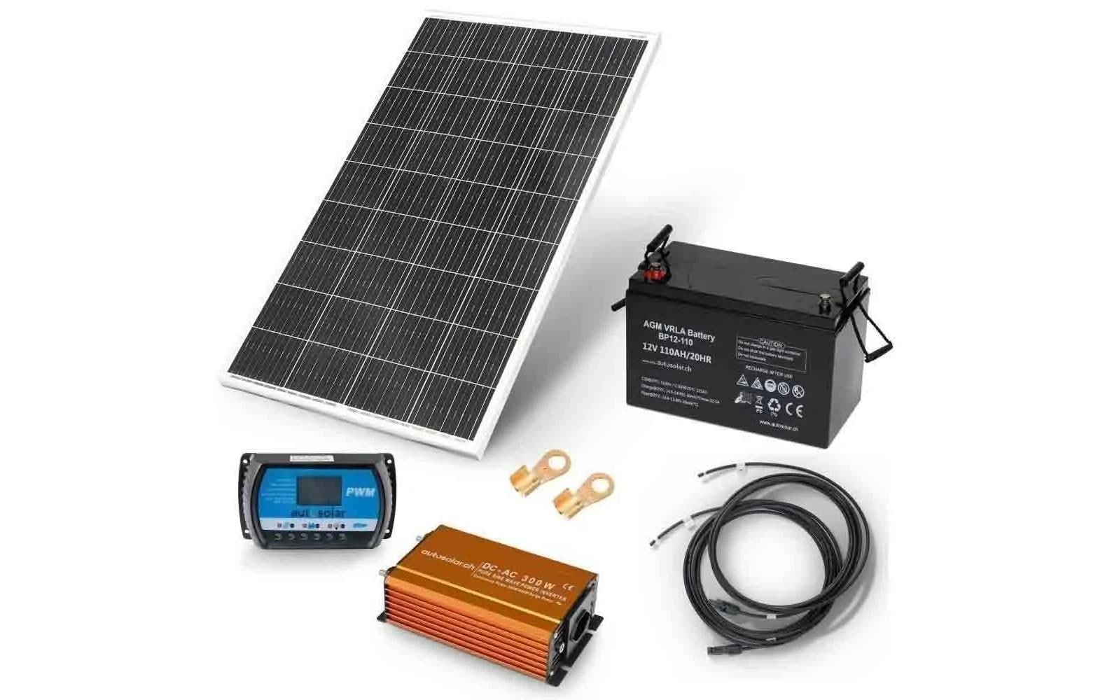 Autosolar Set Basic mit Batterie - eShoppen GmbH