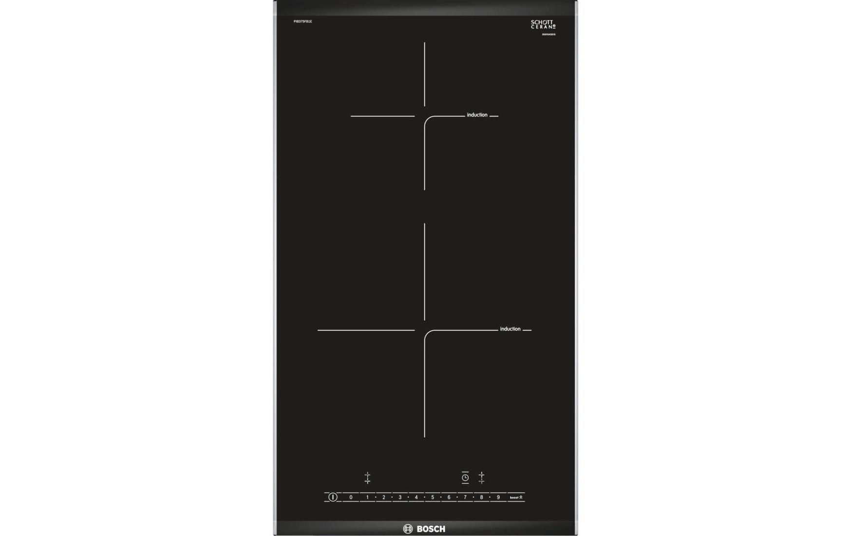 Bosch Glaskeramik Domino PIB375FB1E - eShoppen GmbH