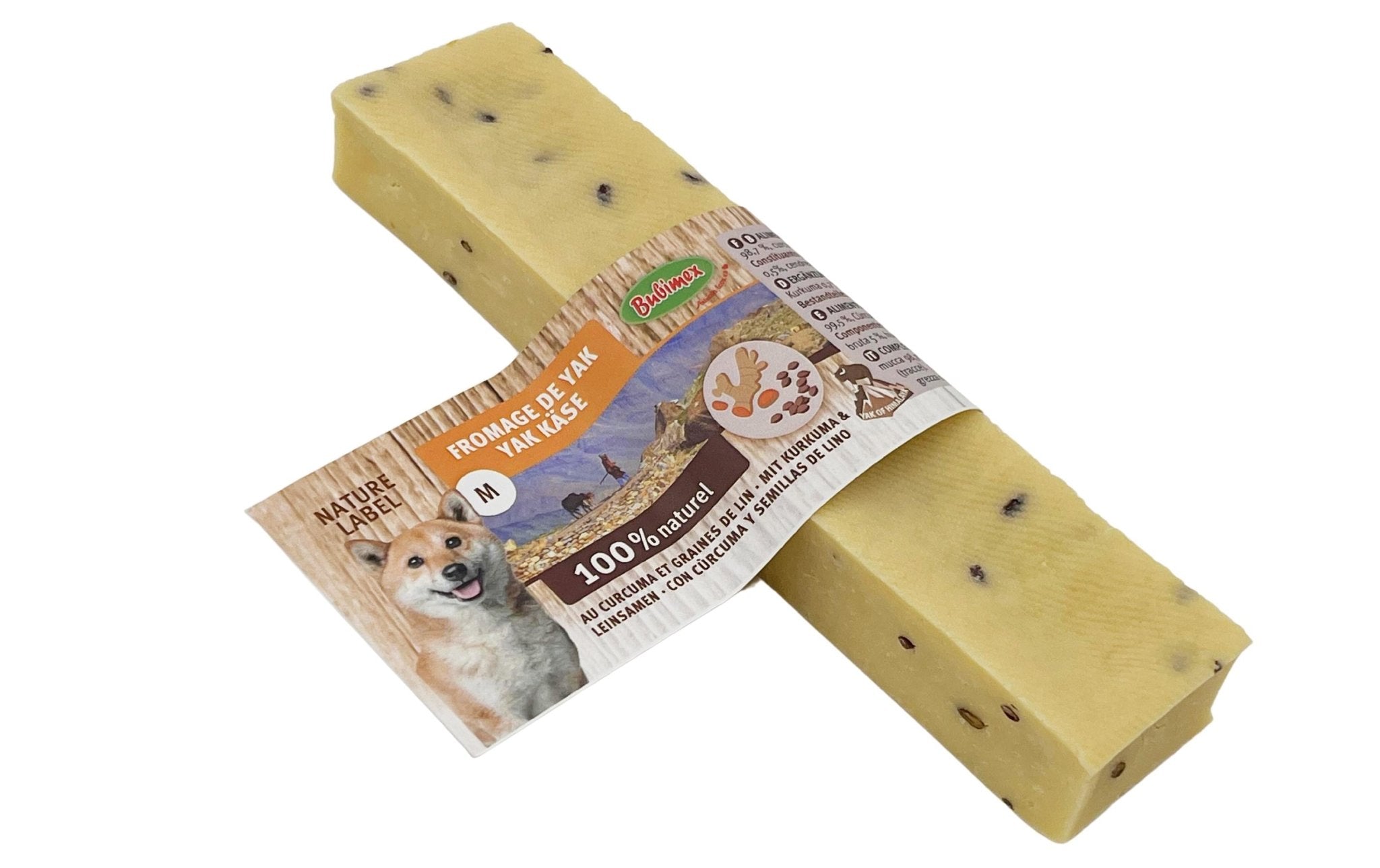 Bubimex Yakkäse mit Kurkuma/Leinsamen - eShoppen GmbH