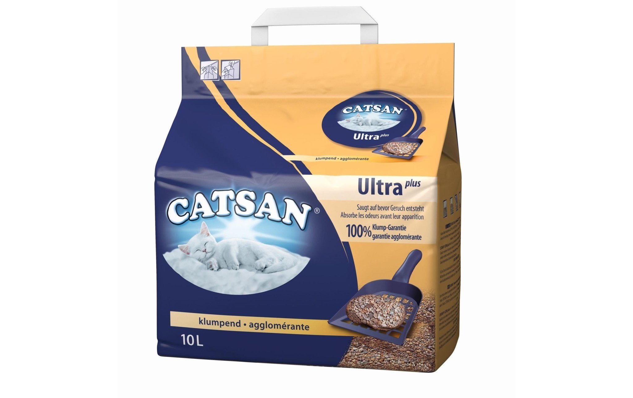 Catsan Ultra plus Klumpstreu - eShoppen GmbH