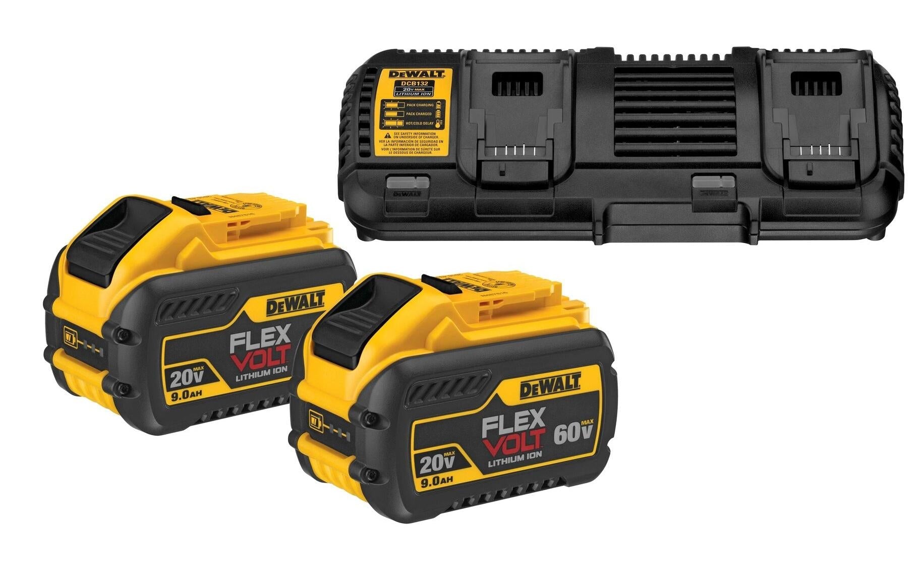 DeWalt FlexVolt Starter - Set 2xAkku 54V - eShoppen GmbH