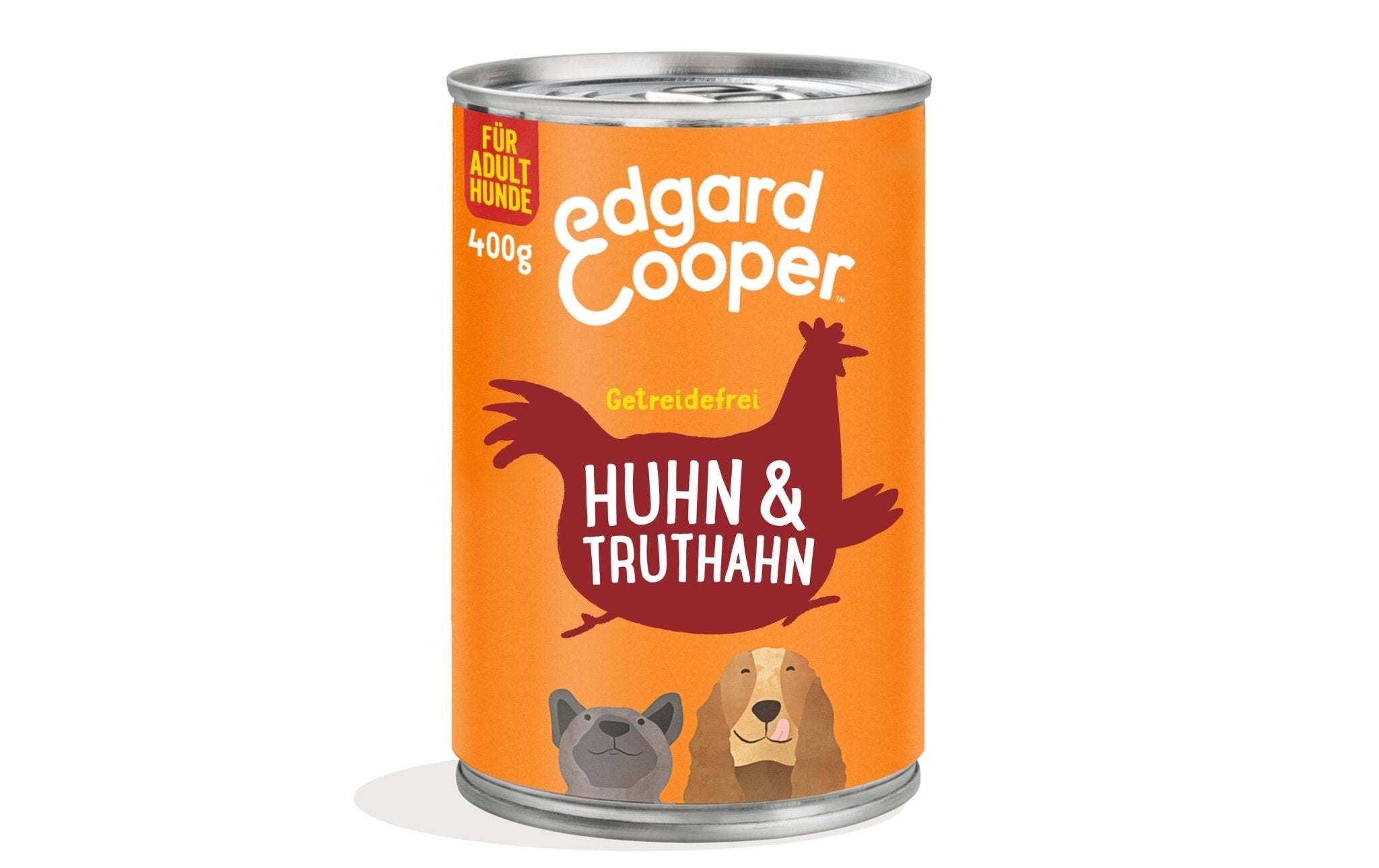 Edgard&Cooper Adult Huhn+Truthahn 6x400g - eShoppen GmbH