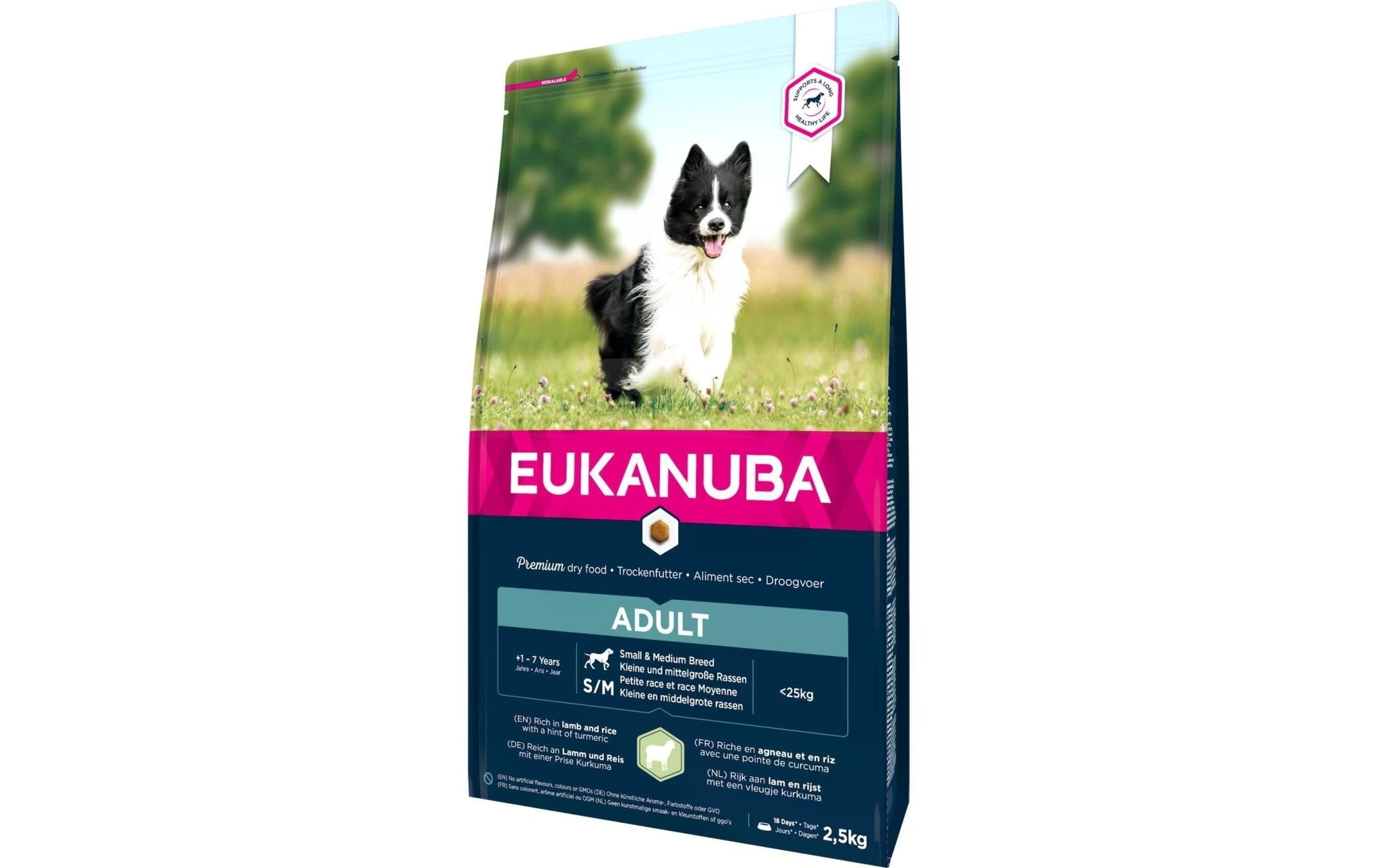 Eukanuba Adult Lamb&Rice S/M 2.5kg - eShoppen GmbH