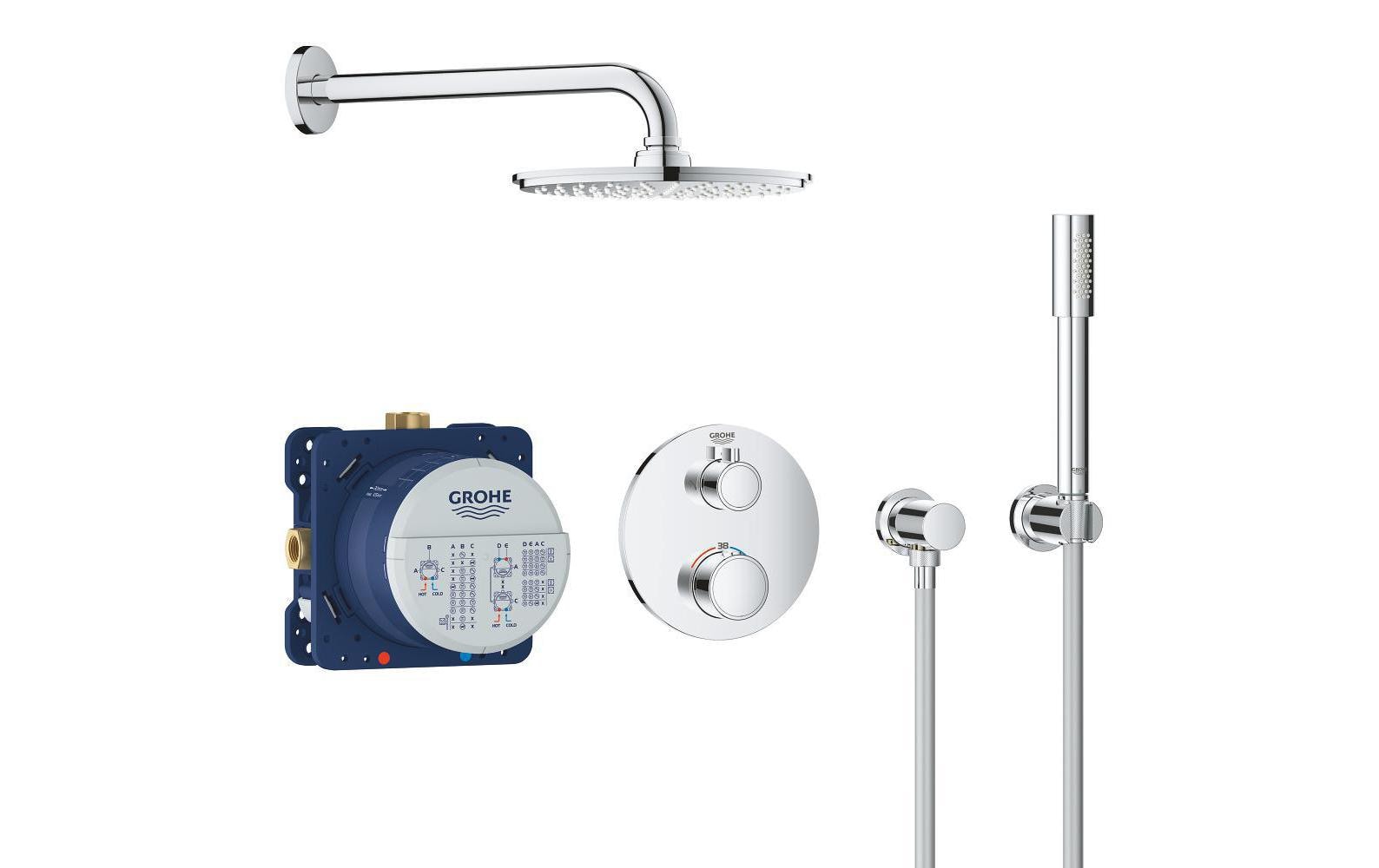 GROHE Grohtherm Duschsystem Unterputz - eShoppen GmbH