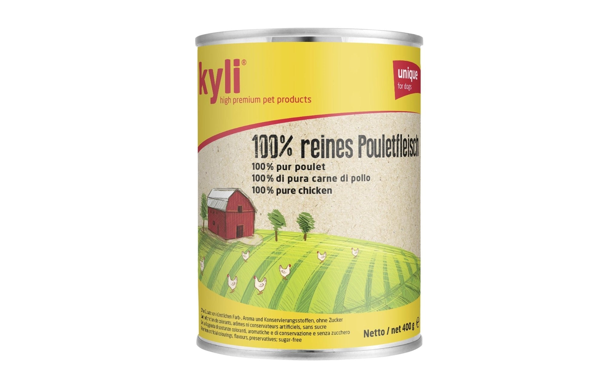 kyli 100 % Pouletfleisch 6 x 400 g - eShoppen GmbH