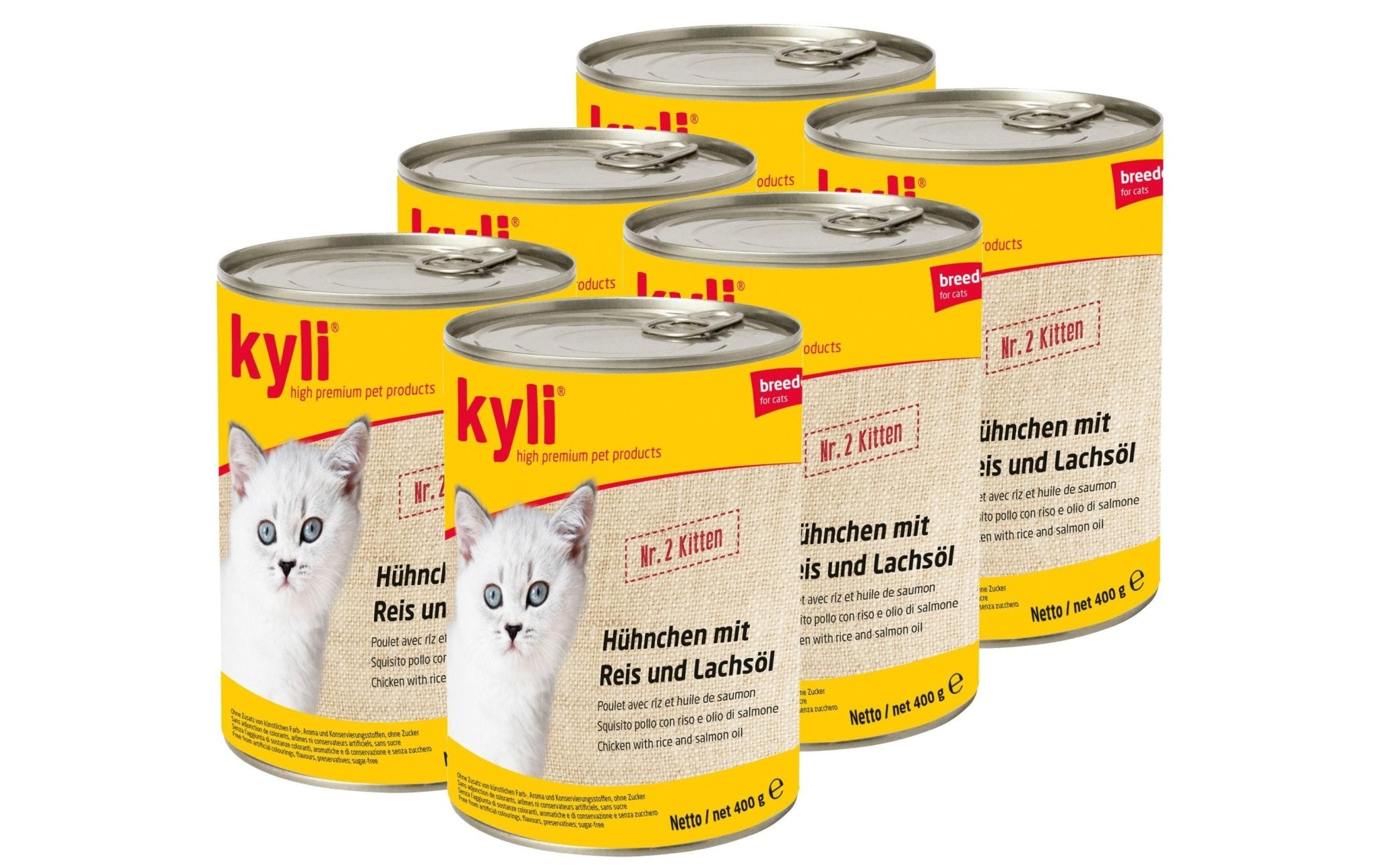 kyli Breeders Nr. 2 Kitten 6 x 400 g - eShoppen GmbH