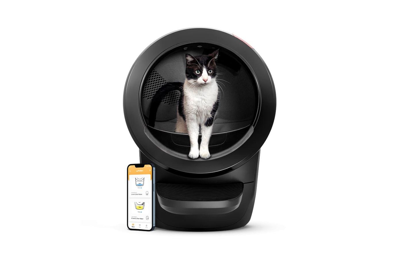 Litter Robot 4 mit Stufe Schwarz - eShoppen GmbH