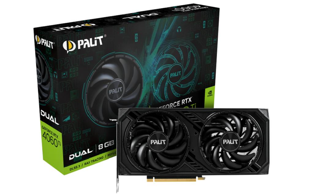 Palit RTX4060Ti Dual, 8GB GDDR6 - eShoppen GmbH