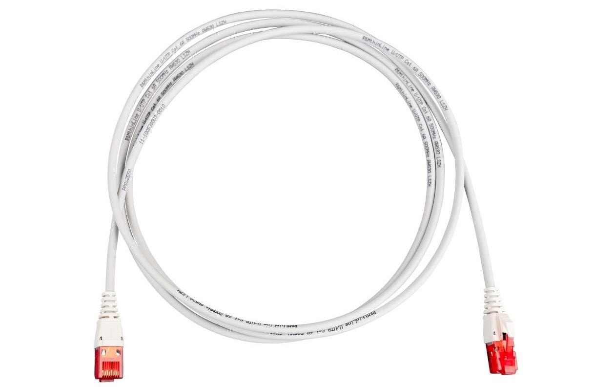 R+M Thin - Line Patchkabel U/UTP Kat.6A, 7.5m - eShoppen GmbH