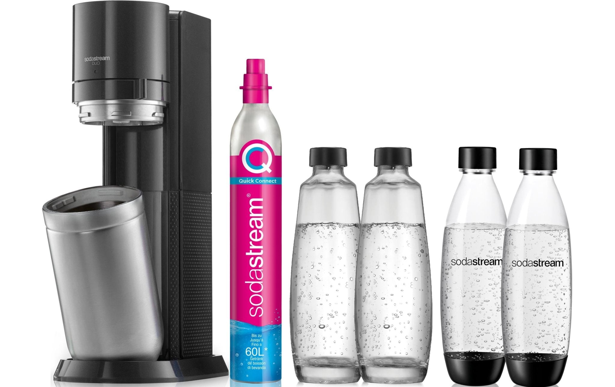 Sodastream DUO black Megapack XL - eShoppen GmbH