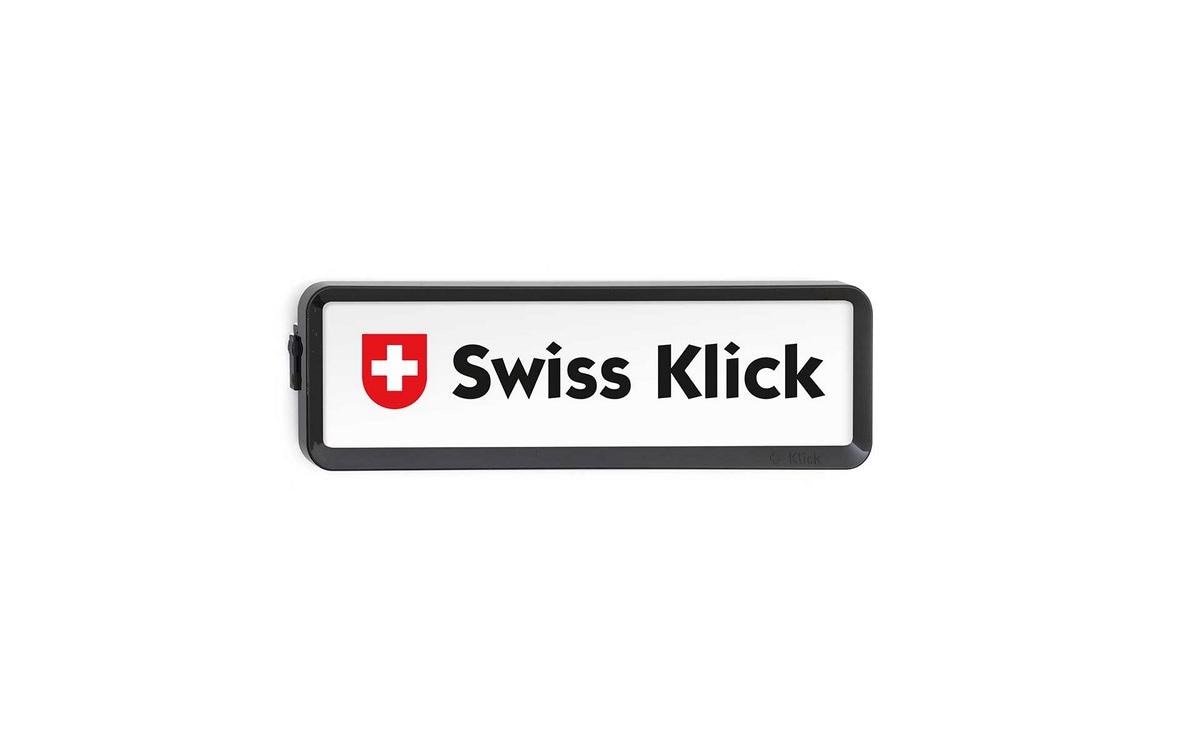 SWISS KLICK Nummernrahmen vorne - eShoppen GmbH